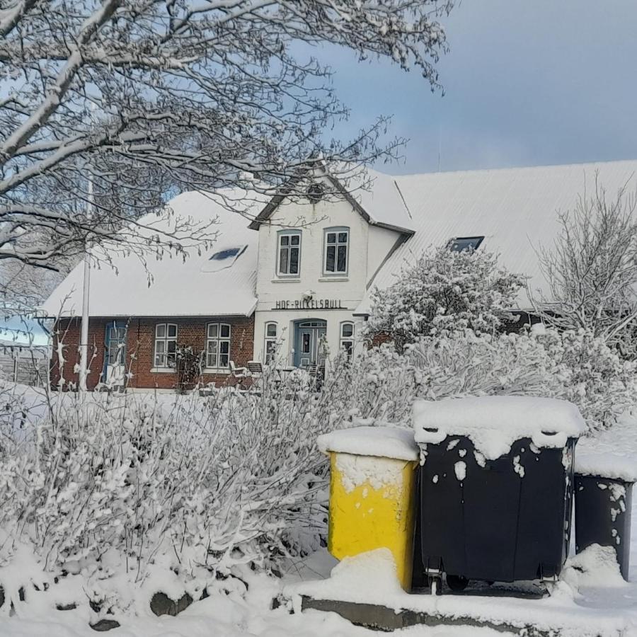 Hof Rickelsbuell - Nordseeurlaub Auf Dem Biobauernhof Rodenäs Exterior foto